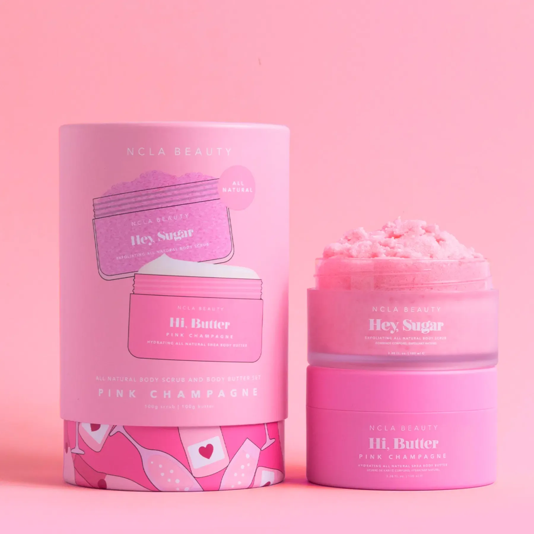 NCLA Beauty Ihonhoitopakkaukset|Vartalonhoito<Pink Champagne Body Care Set vartalonhoitosetti