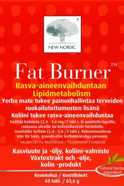 Outlet Fat Burner™ ravintolisä 60 tabl./ 63,6 g Painonhallintavalmisteet