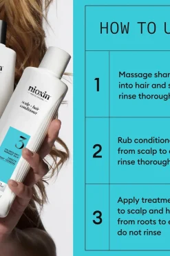 System 3 KIT hoitopakkaus 300+300+100 ml Hiustenhoitopakkaukset|Hiustenhoito