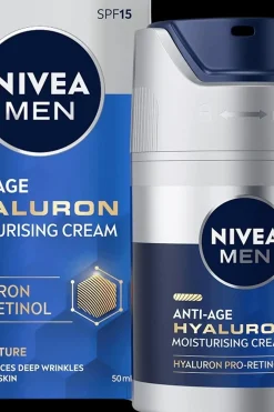 Hot 50ml Anti-Age Hyaluron Face Moisturising Cream SPF15 -kasvovoide Ihonhoito|Ihonhoidon Tehoaineet