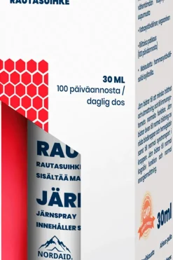 Harmonia Kivennäis- Ja Hivenaineet<Nordaid Rautasuihke 30 ml