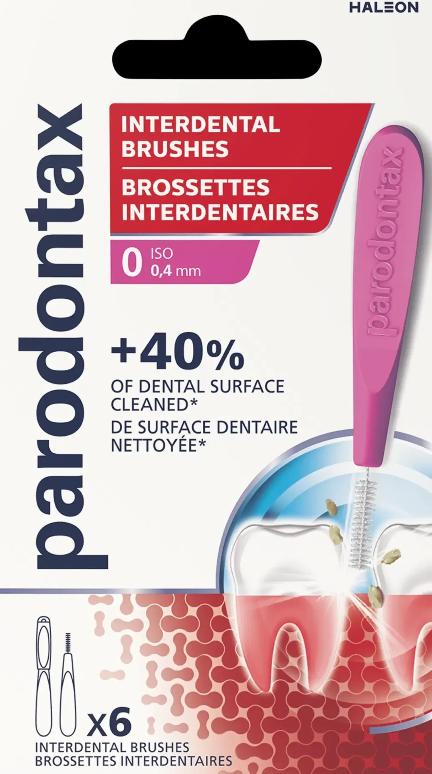 Parodontax Suuhygienia|Suuhygienia<Hammasväliharja koko 0 0,4mm 6kpl