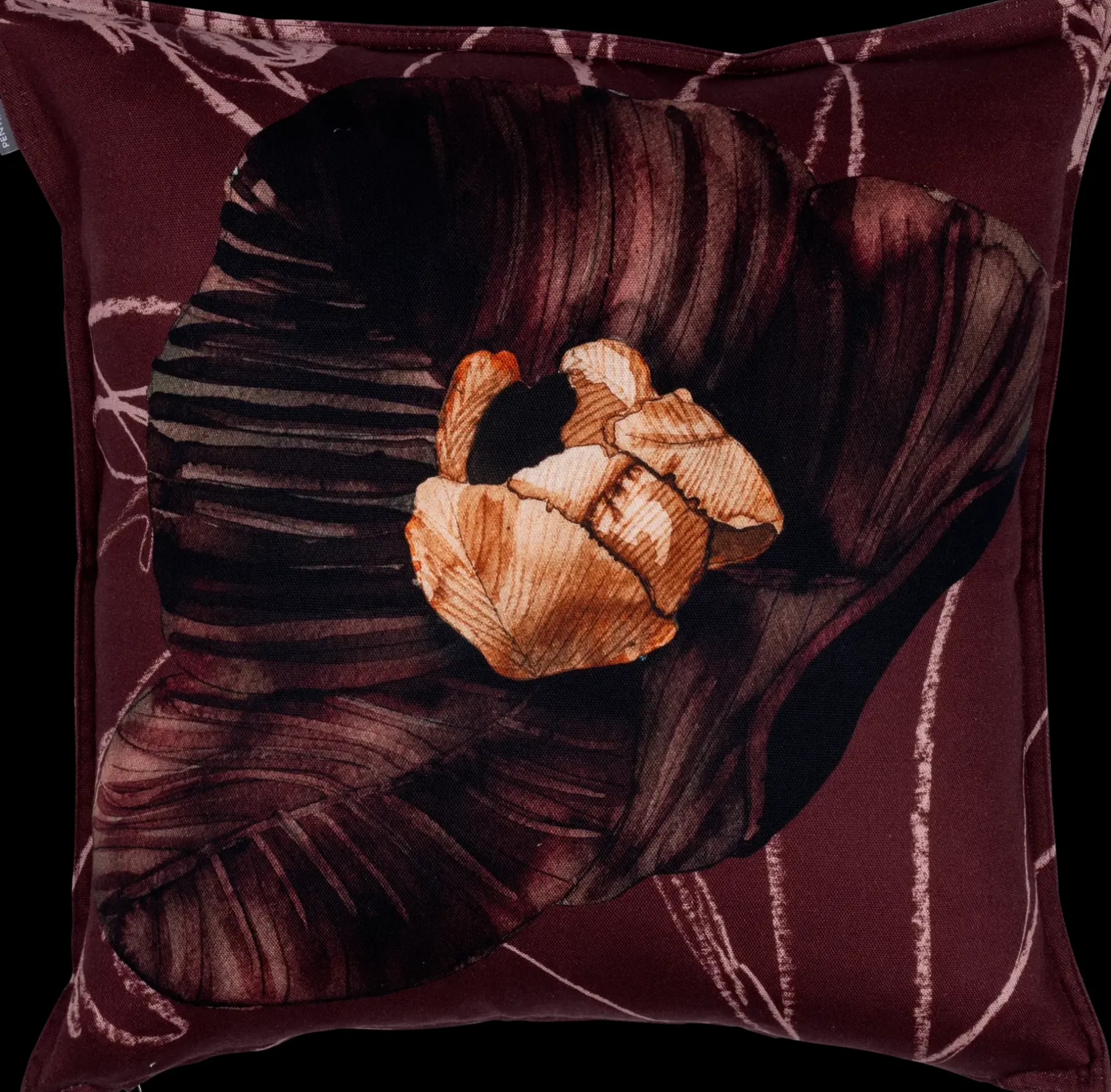 Online Haave tyynynpäällinen 45x45 cm viininpunainen Sisustustyynyt Ja Tyynynpäälliset