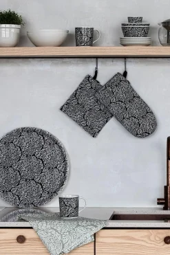 Discount Jäkälä Tarjotin Musta 38 cm Tarjoiluastiat