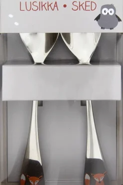 Sale Metsänväki Pikkulusikka 2 kpl, 15x7x3 cm Aterimet Ja Ottimet