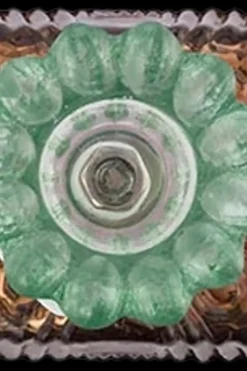 New kynttilänjalka 28cm vihreä Kynttilänjalat