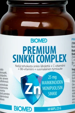 Biomed Kivennäis- Ja Hivenaineet<Premium Sinkki Complex