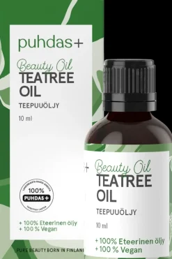 Puhdas+ Eteeriset öljyt|Kylmägeelit Ja Hoitosalvat<Tea Tree Oil 10 ml