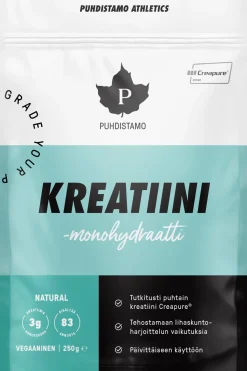 Puhdistamo Urheiluravinnejauheet Ja -tabletit<Athletics Kreatiini 250 g