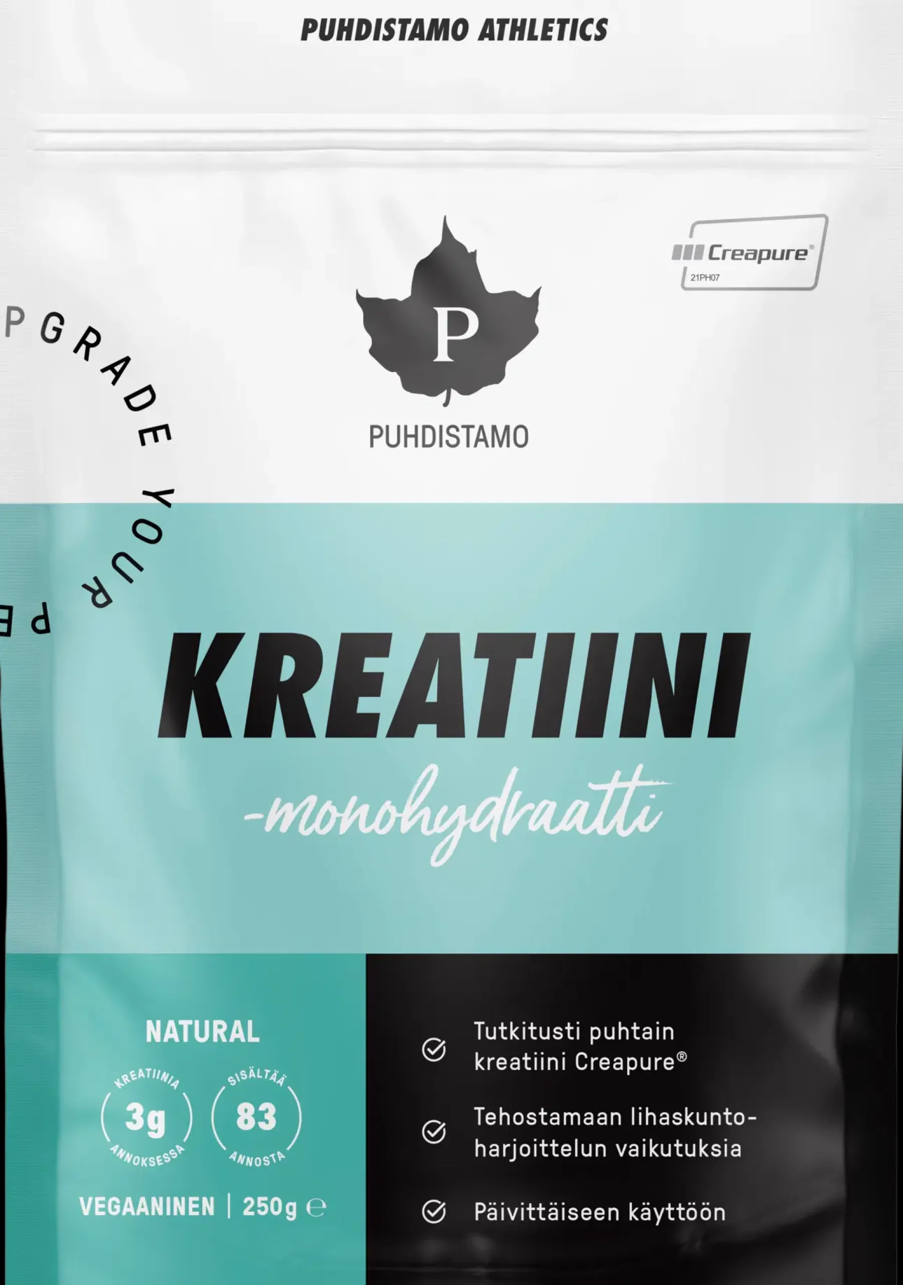 Puhdistamo Urheiluravinnejauheet Ja -tabletit<Athletics Kreatiini 250 g