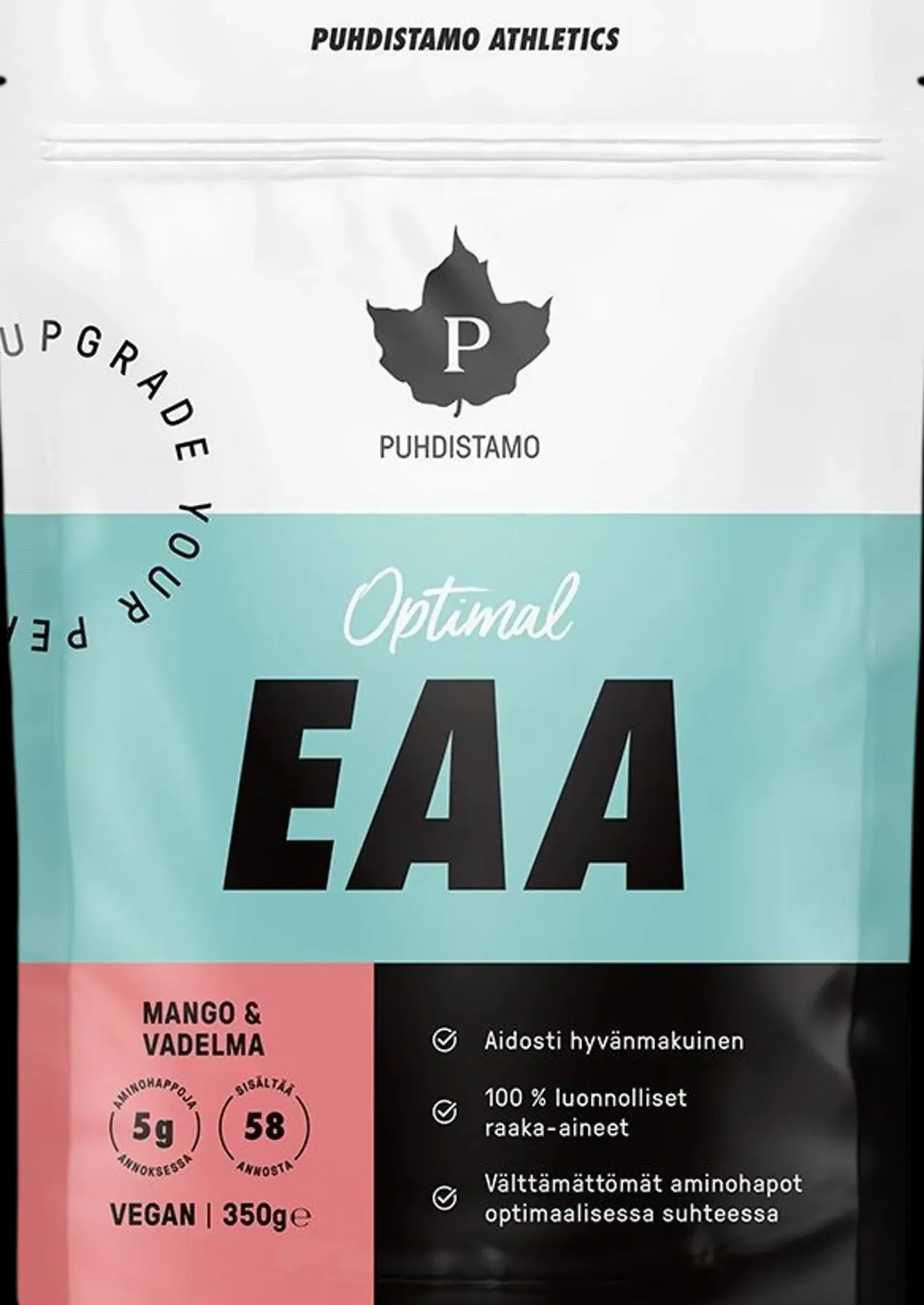 Discount Athletics Optimal EAA -jauhe Mango-Vadelma 350 g Aminohapot