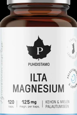 Best Ilta Magnesium 120 kapselia Kivennäis- Ja Hivenaineet