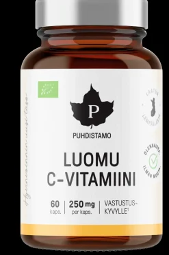 Puhdistamo Vitamiinit<Luomu C-vitamiini, 60 kaps