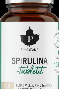 Sale Spirulinatabletit 200 tabl Jauheet Ja Kuivatut Tuotteet