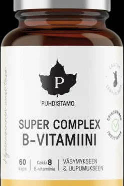 Sale Super Complex B-vitamiini 60 kapselia Vitamiinit