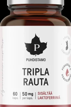 Puhdistamo Kivennäis- Ja Hivenaineet<Tripla Rauta 60 kaps.