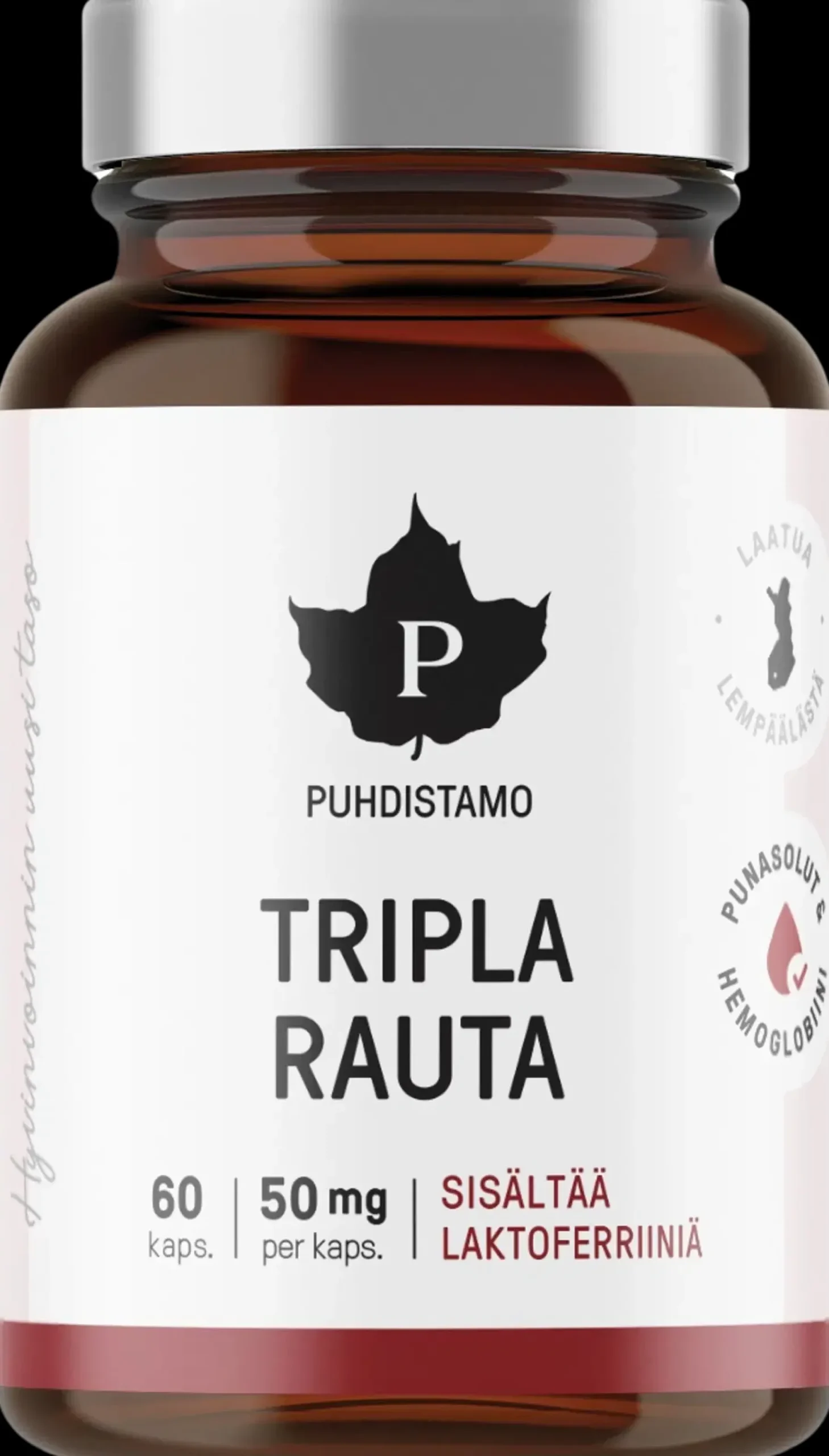 Puhdistamo Kivennäis- Ja Hivenaineet<Tripla Rauta 60 kaps.