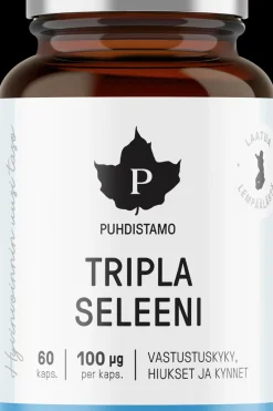 Tripla Seleeni 60 kapselia Kivennäis- Ja Hivenaineet