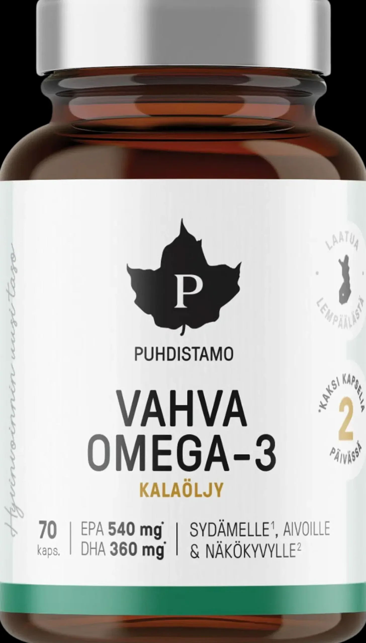 Puhdistamo Omegat Ja Muut Rasvahapot<Vahva Omega -3 70 kaps