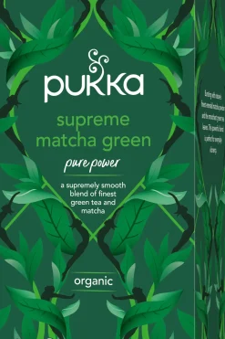 Pukka Juomat<20p Vihreä tee Supreme Matcha Green luomu