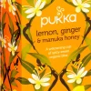 Pukka Juomat<20p Yrttitee Lemon, Ginger & Manuka Honey luomu