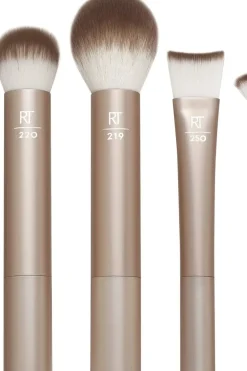 Real Techniques Meikkipakkaukset|Meikkisiveltimet Ja -Välineet<Au Naturale Brush -meikkisivellinsetti