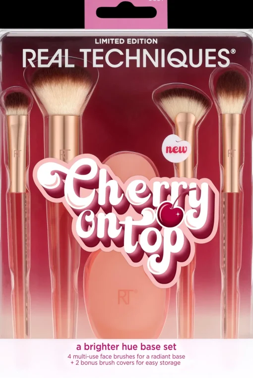 Clearance Cherry On Top A Brighter Hue Base Kit -meikkisivellinsetti Meikkipakkaukset|Meikkisiveltimet Ja -Välineet