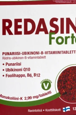 Clearance Redasin Forte punariisitabletti 120 tabl Erityisvalmisteet