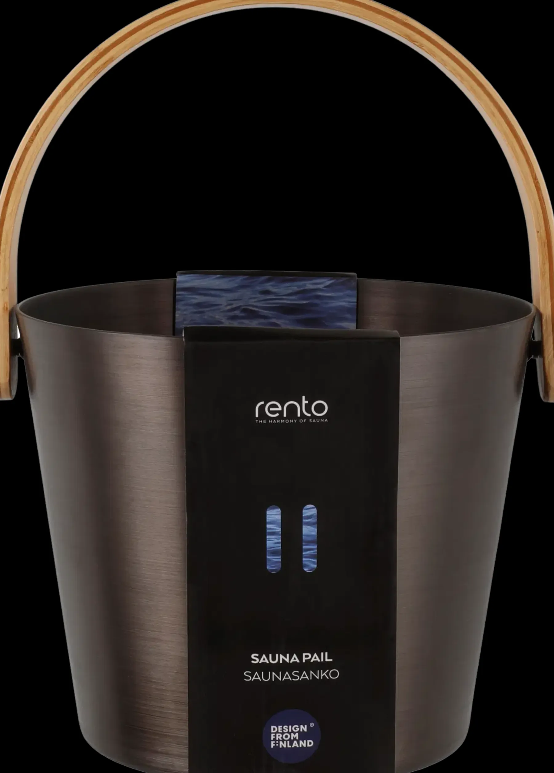 Rento Sauna<Saunasanko alumiini tervanruskea