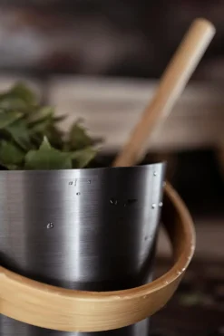 Rento Sauna<Saunasanko alumiini tervanruskea