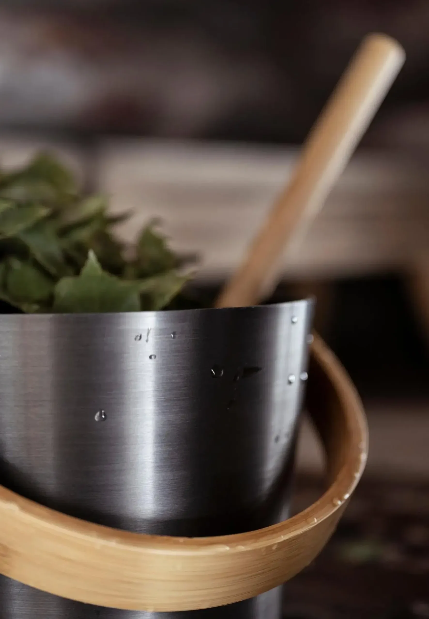 Rento Sauna<Saunasanko alumiini tervanruskea