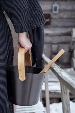 Rento Sauna<Saunasanko alumiini tervanruskea