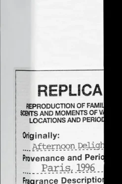 Maison Margiela Matkakokoiset Tuotteet|Hajuvedet<REPLICA FRAGRANCE Eau de toilette Afternoon delight tuoksu 10ml