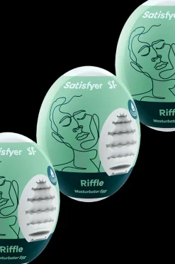 Satisfyer Seksivälineet<Masturbator Riffle Egg 3 kpl