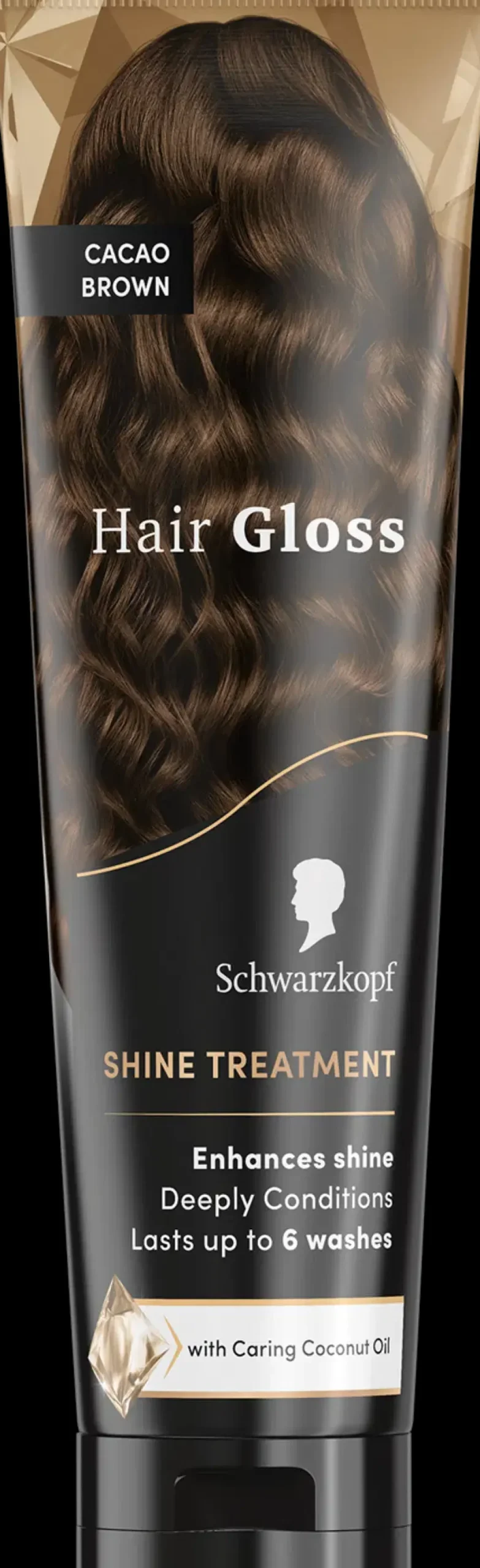 Discount Hair Gloss Cacao Brown hoitava sävyte 150 ml Hiusvärit
