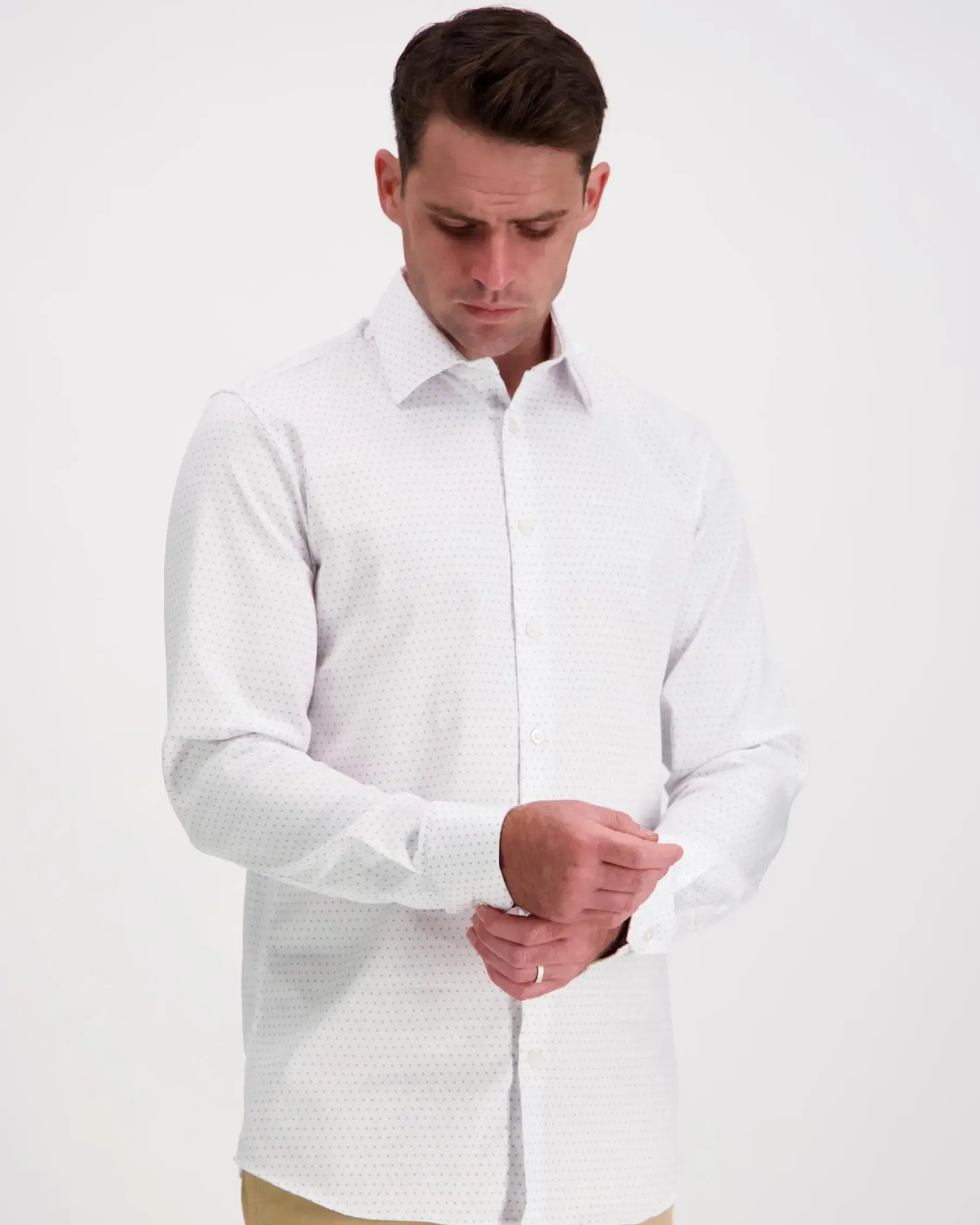 Best HOMME Slhslim-performance shirt ls Paidat