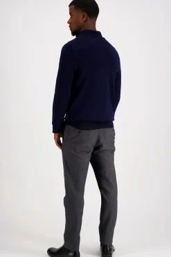 Best HOMME Slhtray ls knit merinoneule Neuleet