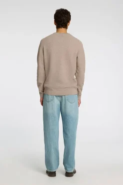 Best Slhross ls knit structure crew neule Neuleet