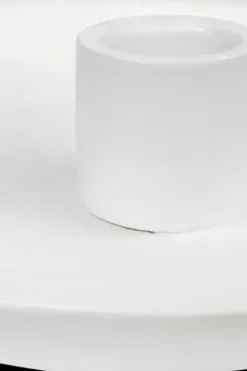 Discount Kynttilänjalka 14 cm valkoinen Kynttilänjalat