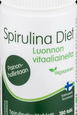 Hankintatukku Painonhallintavalmisteet<Spirulina Diet spirulinalevätabletti 180 tabl