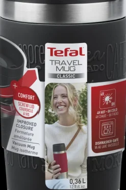 Tefal Tarjoiluastiat|Take-away- Ja Termosmukit<termosmuki 0,36 l, musta