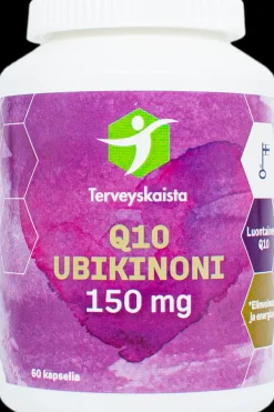 New Q10 Ubikinoni 150 mg 60 kaps. Ubikinonit Ja Ubikinolit
