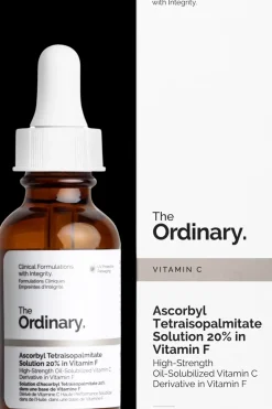The Ordinary Ihonhoidon Tehoaineet|Kasvojenhoito<Ascorbyl Tetraisopalmitate Solution 20% in Vitamin F liuos 30 ml
