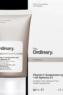 The Ordinary Ihonhoidon Tehoaineet|Kasvojenhoito<Vitamin C Suspension 23% + HA Spheres 2% liuos 30 ml