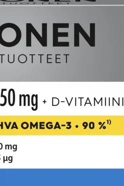 Tolonen Omegat Ja Muut Rasvahapot<E-EPA kalaöljykapseli 650mg 80kaps