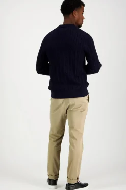 Discount Classic cotton cable ls polo Neuleet