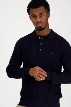Discount Classic cotton cable ls polo Neuleet