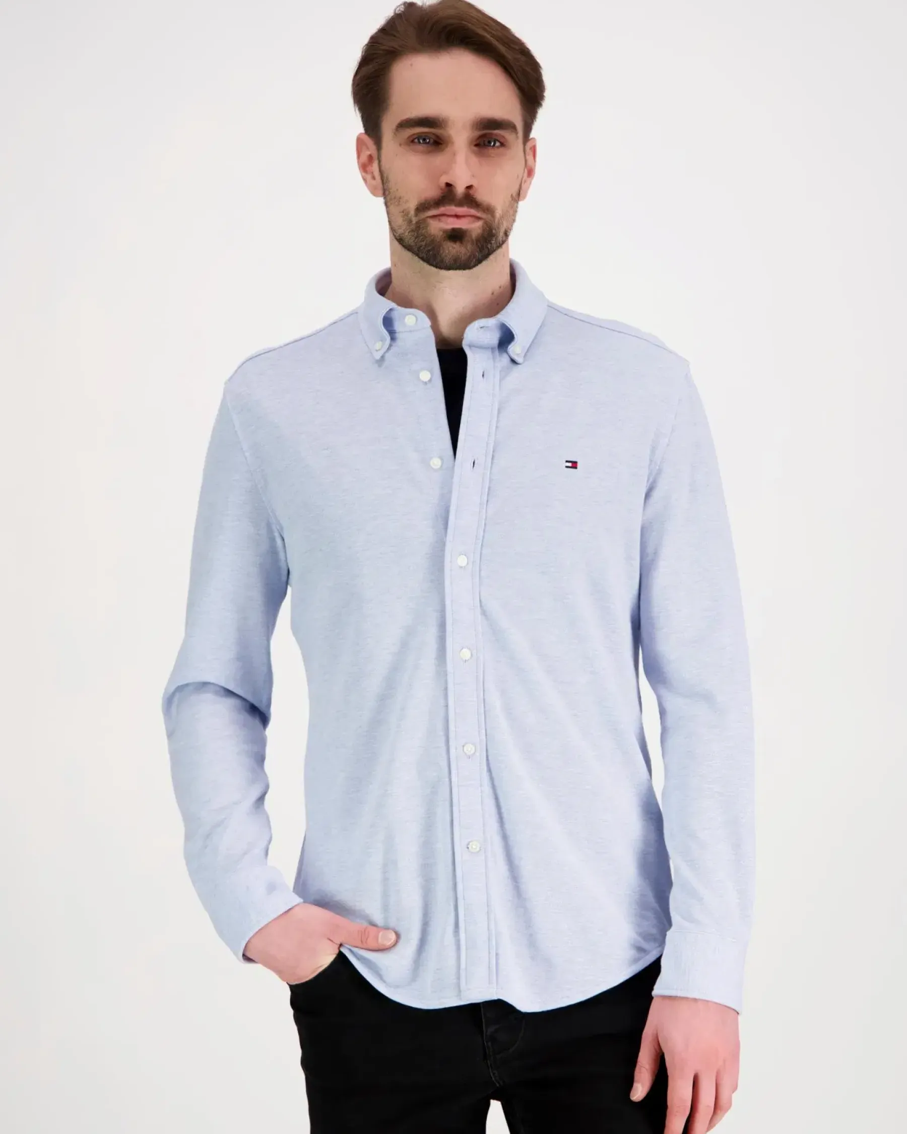 Hot Knit pique featherweight shirt Paidat