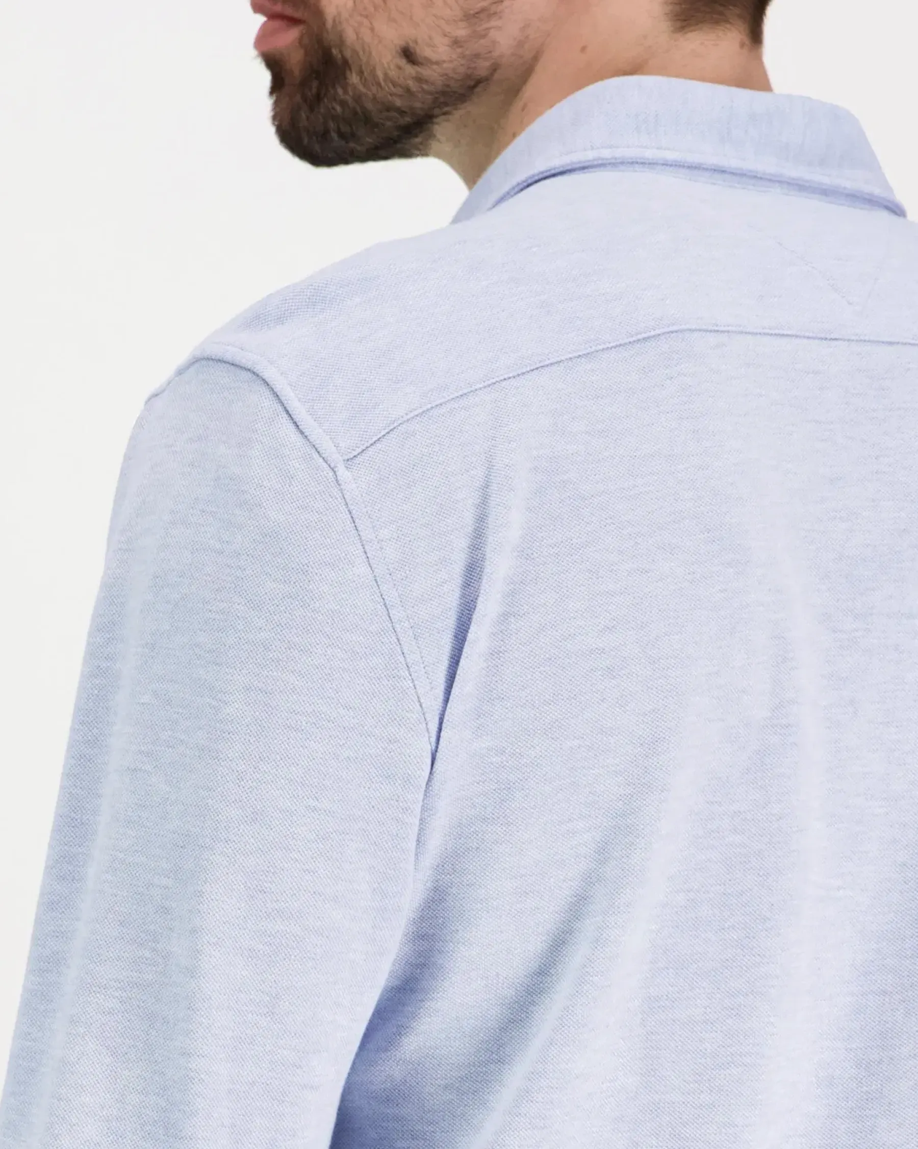 Hot Knit pique featherweight shirt Paidat