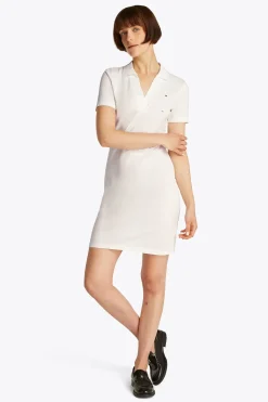 Tommy Hilfiger Mekot<Slim open nk polo mekko